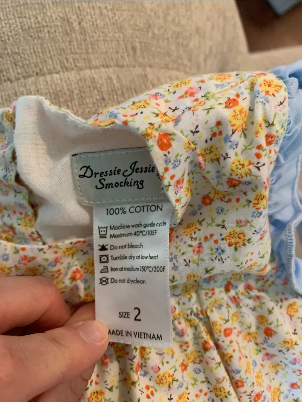 Dressie Jessie Smocking Set